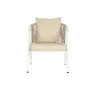 Set Tavolo con 3 Sedie Home ESPRIT Bianco Acciaio 123 x 66 x 72 cm di Home ESPRIT, Divani - Rif: S3055838, Prezzo: 628,49 €, ...