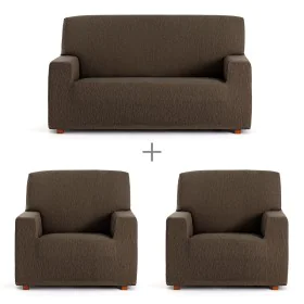 Sofabezug-Set Eysa TROYA Braun 70 x 110 x 210 cm 3 Stücke von Eysa, Sofas & Lovechairs - Ref: D1606838, Preis: 66,59 €, Rabat...