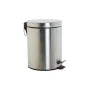 Pedal bin DKD Home Decor Silver 5 L by DKD Home Decor, Bathroom Bins - Ref: S3055859, Price: 9,73 €, Discount: %