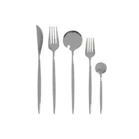 Besteck DKD Home Decor Silberfarben Edelstahl 2 x 0,5 x 22 cm 20 Stücke von DKD Home Decor, Besteck-Sets - Ref: S3055860, Pre...