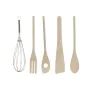 Contenitore per Utensili da Cucina DKD Home Decor Bianco Bambù Porcellana 10,5 x 10,5 x 12 cm 6 Pezzi di DKD Home Decor, Cons...