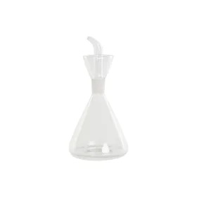 Aceitera DKD Home Decor Transparente Vidrio de Borosilicato 250 ml 9 x 9 x 18 cm de DKD Home Decor, Dosificadores de aliño y ...