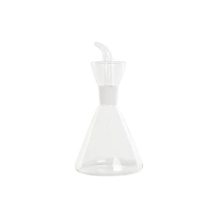 Aceitera DKD Home Decor Transparente Vidrio de Borosilicato 500 ml 11,5 x 11,5 x 22 cm de DKD Home Decor, Dosificadores de al...