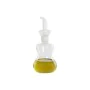 Aceitera DKD Home Decor Transparente Vidrio de Borosilicato 530 ml 9,5 x 9,5 x 23 cm de DKD Home Decor, Dosificadores de aliñ...