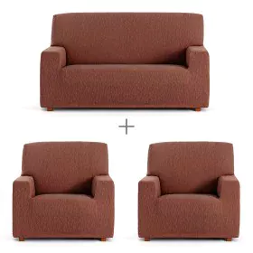 Sofabezug-Set Eysa TROYA Orange 70 x 110 x 210 cm 3 Stücke von Eysa, Sofas & Lovechairs - Ref: D1606840, Preis: 72,72 €, Raba...