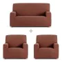 Sofabezug-Set Eysa TROYA Orange 70 x 110 x 210 cm 3 Stücke von Eysa, Sofas & Lovechairs - Ref: D1606840, Preis: 72,59 €, Raba...