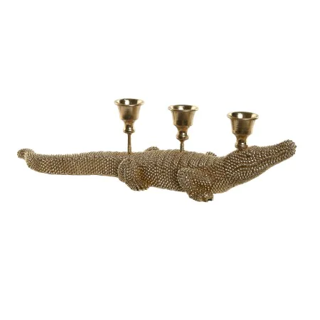 Figura Decorativa Home ESPRIT Dorado Candelabro 42,5 x 12,5 x 11,5 cm de Home ESPRIT, Adornos - Ref: S3055913, Precio: 23,39 ...