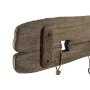 Portemanteau Home ESPRIT Naturel Métal Bois de paulownia 99 x 3 x 31 cm de Home ESPRIT, Patères portemanteaux - Réf : S305595...