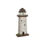 Figura Decorativa Home ESPRIT Branco Natural Farol Acabamento envelhecido 22,5 x 11 x 51 cm de Home ESPRIT, Adornos - Ref: S3...