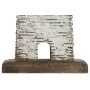 Statua Decorativa Home ESPRIT Bianco Naturale Faro Finitura invecchiata 22,5 x 11 x 51 cm di Home ESPRIT, Soprammobili - Rif:...