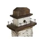 Statua Decorativa Home ESPRIT Bianco Naturale Faro Finitura invecchiata 22,5 x 11 x 51 cm di Home ESPRIT, Soprammobili - Rif:...