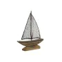 Statua Decorativa Home ESPRIT Bianco Naturale Barca a vela Finitura invecchiata 35,3 x 8 x 46,5 cm di Home ESPRIT, Soprammobi...