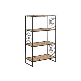 Shelves Home ESPRIT Black Metal Fibre 50 x 25 x 88 cm by Home ESPRIT, Shelving & Storage - Ref: S3055981, Price: 89,16 €, Dis...