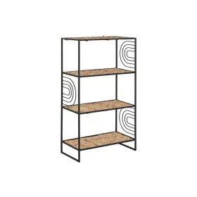 Shelves Home ESPRIT Black Metal Fibre 50 x 25 x 88 cm by Home ESPRIT, Shelving & Storage - Ref: S3055981, Price: 79,18 €, Dis...