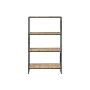 Scaffale Home ESPRIT Nero Metallo Fibra 50 x 25 x 88 cm di Home ESPRIT, Scaffalature e ripiani di immagazzinaggio - Rif: S305...