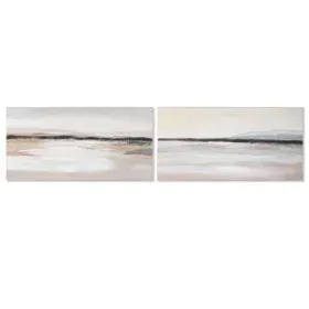 Painting Home ESPRIT Abstract Modern 140 x 3,7 x 70 cm (2 Units) by Home ESPRIT, Prints on Canvas - Ref: S3056001, Price: 149...