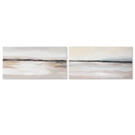 Painting Home ESPRIT Abstract Modern 140 x 3,7 x 70 cm (2 Units) by Home ESPRIT, Prints on Canvas - Ref: S3056001, Price: 165...