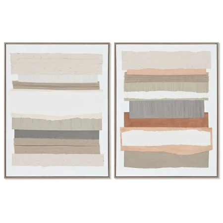 Pintura Home ESPRIT Abstrato Urbana 62,3 x 4,5 x 82,3 cm (2 Unidades) de Home ESPRIT, Impressões sobre tela - Ref: S3056003, ...