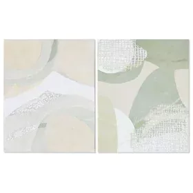 Painting Home ESPRIT Abstract Modern 80 x 3,8 x 100 cm (2 Units) by Home ESPRIT, Prints on Canvas - Ref: S3056016, Price: 122...