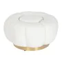 Repose-pied Home ESPRIT Blanc Polyester Métal 65 x 65 x 35 cm de Home ESPRIT, Poufs et repose-pieds - Réf : S3056025, Prix : ...