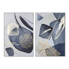 Painting Home ESPRIT Abstract Modern 83 x 4,5 x 123 cm (2 Units) by Home ESPRIT, Prints on Canvas - Ref: S3056029, Price: 124...