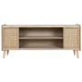 TV-Möbel Home ESPRIT natürlich Rattan Paulonia-Holz 120 x 35 x 54 cm von Home ESPRIT, TV-Ständer und -Tische - Ref: S3056035,...