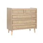 Cómoda Home ESPRIT Natural Madeira de paulónia 80 x 35 x 77 cm de Home ESPRIT, Cómodas e camiseiros - Ref: S3056037, Preço: 1...