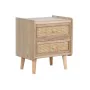 Nightstand Home ESPRIT Natural Rattan Paolownia wood 40 x 30 x 48 cm by Home ESPRIT, Bedside Tables - Ref: S3056039, Price: 6...