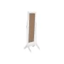 Specchio spogliatoio Home ESPRIT Bianco 50 x 50 x 157 cm di Home ESPRIT, Specchi da terra a inclinazione regolabile - Rif: S3...