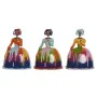 Decorative Figure Home ESPRIT Multicolour Lady 21 x 16 x 25 cm (3 Units) by Home ESPRIT, Ornaments - Ref: S3056050, Price: 76...