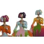 Figurine Décorative Home ESPRIT Multicouleur Dame 21 x 16 x 25 cm (3 Unités) de Home ESPRIT, Objets de décoration - Réf : S30...