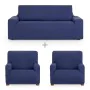 Sofabezug-Set Eysa ULISES Blau 3 Stücke von Eysa, Zubehör für Stühle und Sofas - Ref: D1606850, Preis: 72,59 €, Rabatt: %