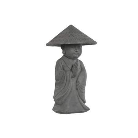 Figura Decorativa Home ESPRIT Cinzento Monge Oriental 30 x 30 x 51 cm de Home ESPRIT, Adornos - Ref: S3056068, Preço: 60,06 €...