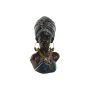 Figura Decorativa Home ESPRIT Azul Negro Dorado Africana 15 x 11 x 25 cm de Home ESPRIT, Adornos - Ref: S3056073, Precio: 17,...