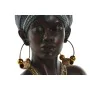 Figura Decorativa Home ESPRIT Azul Negro Dorado Africana 15 x 11 x 25 cm de Home ESPRIT, Adornos - Ref: S3056073, Precio: 17,...