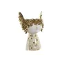 Figura Decorativa Home ESPRIT Blanco Dorado 18 x 14 x 25 cm de Home ESPRIT, Adornos - Ref: S3056075, Precio: 19,01 €, Descuen...