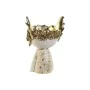 Figura Decorativa Home ESPRIT Blanco Dorado 18 x 14 x 25 cm de Home ESPRIT, Adornos - Ref: S3056075, Precio: 19,01 €, Descuen...