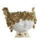 Figura Decorativa Home ESPRIT Blanco Dorado 18 x 14 x 25 cm de Home ESPRIT, Adornos - Ref: S3056075, Precio: 19,01 €, Descuen...