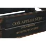 Cajas de almacenamiento Home ESPRIT Cox Apples 1830 Negro Madera de abeto 40 x 30 x 15 cm 3 Piezas de Home ESPRIT, Cajas y ar...