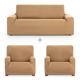 Sofa cover set Eysa ULISES Yellow 3 Pieces by Eysa, Chair and sofa accessories - Ref: D1606852, Price: 70,10 €, Discount: %