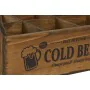 Caixa Home ESPRIT Cold Beer Castanho Metal Madeira de abeto 6 garrafas 27 x 19 x 26 cm de Home ESPRIT, Caixas e baús de arrum...