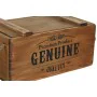 Storage boxes Home ESPRIT Genuine Natural Fir wood 38 x 24 x 20 cm 3 Pieces by Home ESPRIT, Storage boxes and chests - Ref: S...