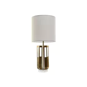 Desk lamp Home ESPRIT White Golden Iron 50 W 220 V 35 x 35 x 78 cm by Home ESPRIT, Bedside and Table Lamps - Ref: S3056142, P...