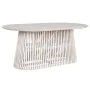 Mesa de Comedor Home ESPRIT Blanco madera de mindi 180 x 100 x 75 cm de Home ESPRIT, Mesas - Ref: S3056152, Precio: 564,61 €,...