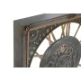 Horloge Murale Home ESPRIT Gris Doré Argenté Verre Fer 80 x 10 x 80 cm de Home ESPRIT, Pendules murales - Réf : S3056157, Pri...