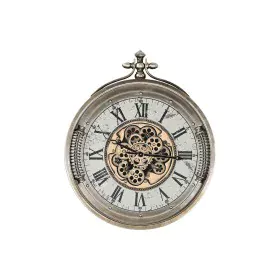 Horloge Murale Home ESPRIT Blanc Noir Doré Verre Fer 66 x 10 x 80 cm de Home ESPRIT, Pendules murales - Réf : S3056159, Prix ...