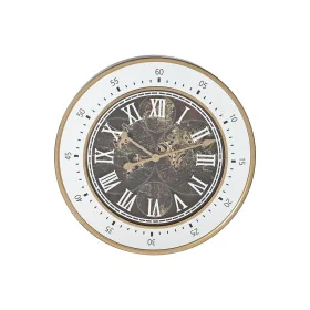 Orologio da Parete Home ESPRIT Marrone Dorato Cristallo Ferro 59 x 8,5 x 59 cm di Home ESPRIT, Orologi da parete - Rif: S3056...