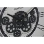 Reloj de Pared Home ESPRIT Blanco Negro Gris oscuro Hierro Madera MDF 54 x 8 x 55 cm de Home ESPRIT, Relojes de pared - Ref: ...