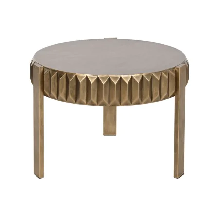 Mesita Auxiliar Home ESPRIT Dorado Metal 62 x 62 x 50 cm de Home ESPRIT, Mesas - Ref: S3056170, Precio: 86,73 €, Descuento: %