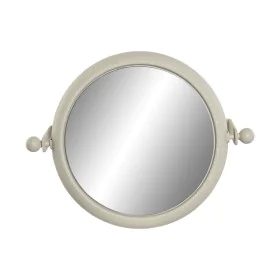 Wall mirror Home ESPRIT White Metal Romantic 37 x 13 x 29 cm by Home ESPRIT, Wall-Mounted Mirrors - Ref: S3056174, Price: 26,...